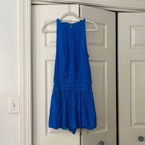 Impecable Pig Royal blue romper size S